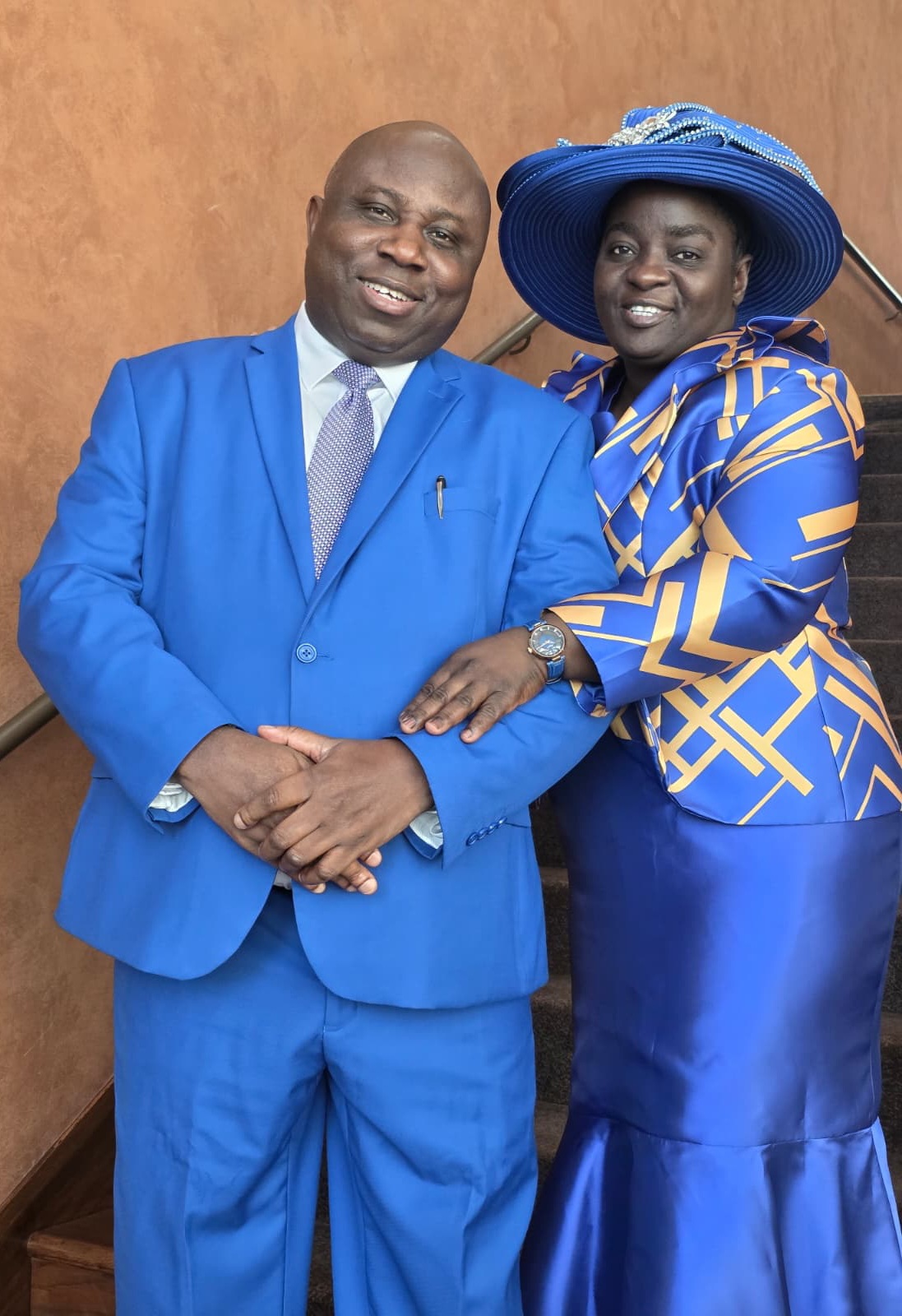 Pastor Olumide and Pastor (Mrs.) Oni