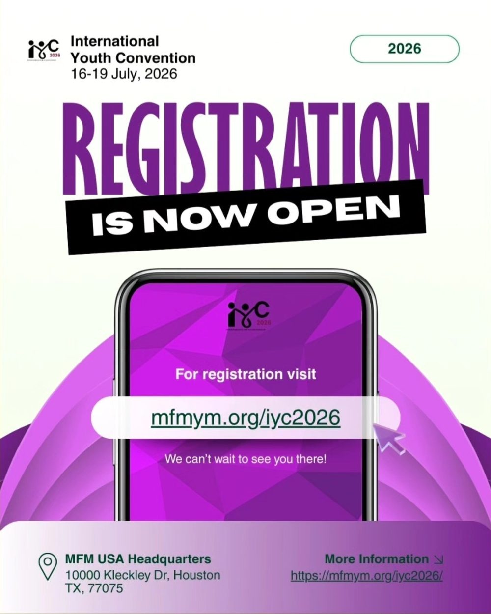 International Youth Convention 2026